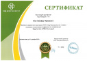 Сертификат партнера ООО "Код Безопасности"